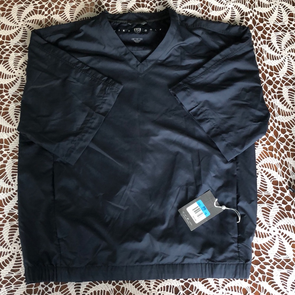 Navy Blue Short Sleeve BNWT Nike Golf Shirt M